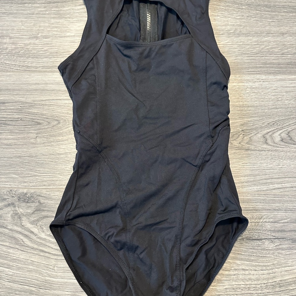 Black One-Piece Dance Leo